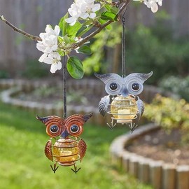 Smart Solar Owl Solar Garden Lights - 2 Pack