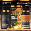 Nutrivive Turmeric w/Ginger BioPerine 1500mg Blk Pepper 120 Caps-X-9/26-2 pack