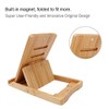 iCozzier Mini Bamboo Portable Adjustable Tablet Phone Stand Multi-angle Foldable