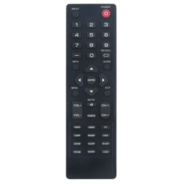 PerFascin ZRC-400 Replacement Remote Control fit for Dynex TV DX- ­37L200A12A DX-40L130A11 DX-40L150A11 DX-­40L261A12 DX-­42E250A12 DX-46L150A11 DX-46L260A12 DX-­46L261A12 DX-­46L262A12