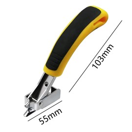 Wjelet Heavy Duty Stapler Remover Tool, Upholstery Staple Remover Tool, Staple Extractor for Office School, Indoor Furniture Floor Wooden Case 2 Pcs