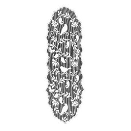 Heritage Lace Bristol Garden 14 36 Runner, White, Lace, 14 x 36-Inch