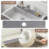 Faucet Mat for Kitchen Sink Diatomite Fast Drying Stone Sink