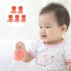 Kisangel Soother Holder Case 5pcs Pacifier Case Pacifier Holder Case