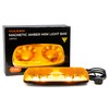VULCAN Magnetic Amber LED Mini Light Bar - Class 2