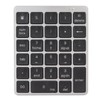 Numeric Keyboard Mini USB Rechargeable Wired 28 Keys Thin Portable