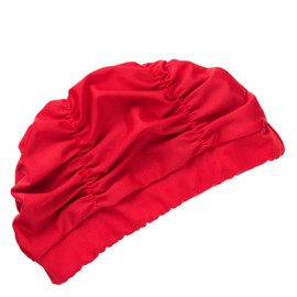 Teddy hat068 Swimming Cap, Women's, Men's, Adults, Pool, Gym, Training, Swimming Cap, red