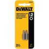 DEWALT DW2202 #2 Square Recess Bit Tip (2-Pack)