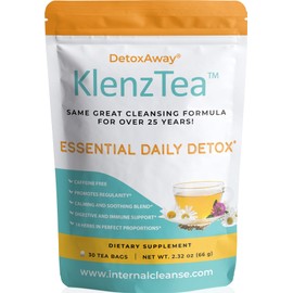 KlenzTea™ - DetoxAway® your Liver, Lymph, Colon & kidney with 14 Carefully-Selected Ingredients. (30 Tea Bags)