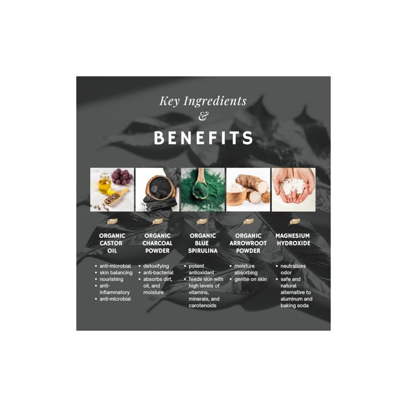 The Sapphire Stick Natural Deodorant | Made in USA with