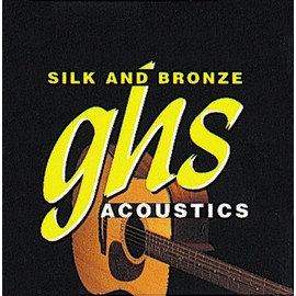 GHS 370 Silk and Bronze Copper-Tin-Phosphor Alloy Acoustic Guitar Strings - Regular 11-49