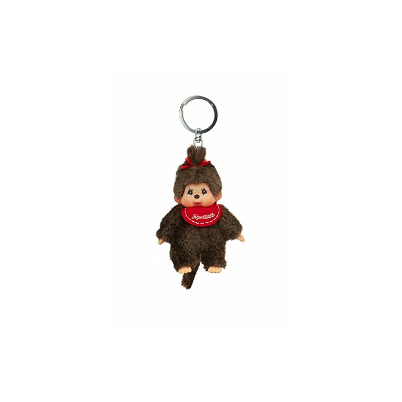 Monchhichi Classic Plush Keychain - Super Soft Collectible