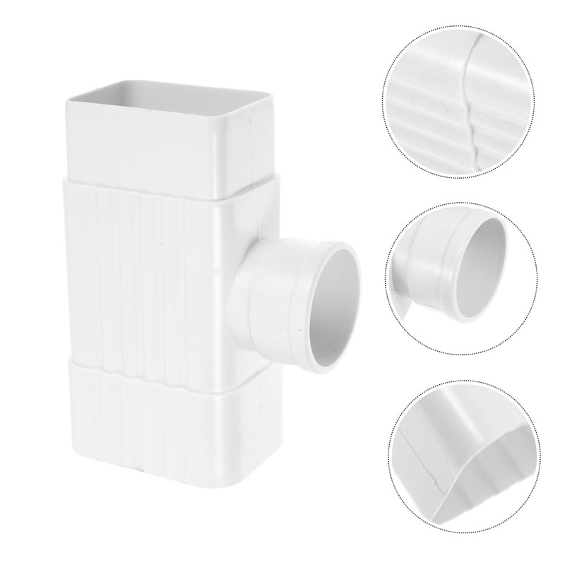 ORFOFE Gutter Downspout Y Connector Rain Diverter Kit for Efficient