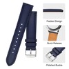 BISONSTRAP Watch straps with quick release, texture leather watch strap