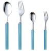 Nagao Striped Dinner Cutlery Set of 4 Blue Made in