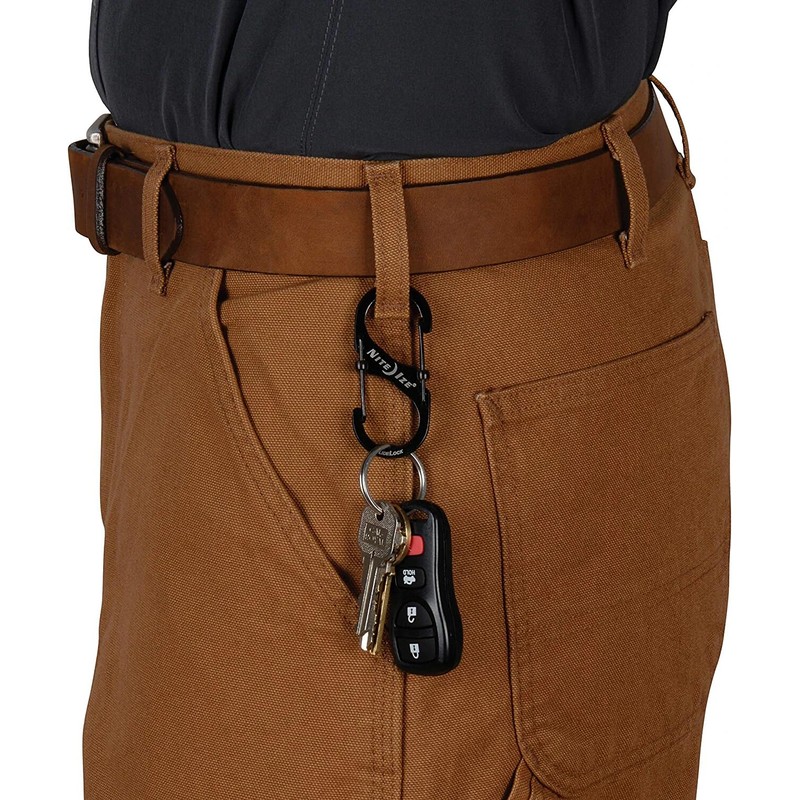 Nite Ize LSBC-01-R6 S-Biner Stainless Steel Slide Lock (Pack of