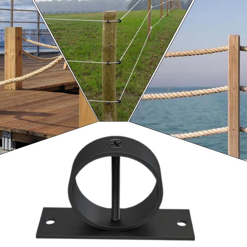 Rope Fence Bracket Holder | Rope Securing Holder Bracket Battle