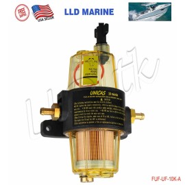 LLD_TK UF-10K Fuel Filter Water Separator Marine Boat Outboard Yacht