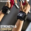 Bear Grip Power Straps Weight Lifting Straps - Black