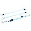 TOYO Helmet Chin Strap One-Touch Type No.TE-4 Transparent Vinyl Blue