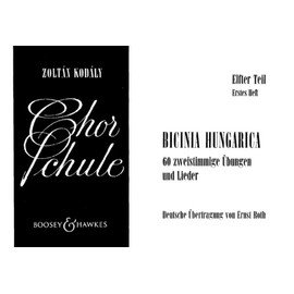 Chorschule: Bicinia Hungarica. Vol. 11/1. children's choir.