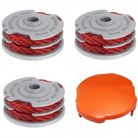 SopimusZ 4 Pack Strimmer Spool Covers Replacement Compatible with WORX Grass Trimmer Spool Caps WA0004 WA0010 WA6531 WG170 WG169E WG163E WG160E WG157E WG155E WG154E WG150E Series