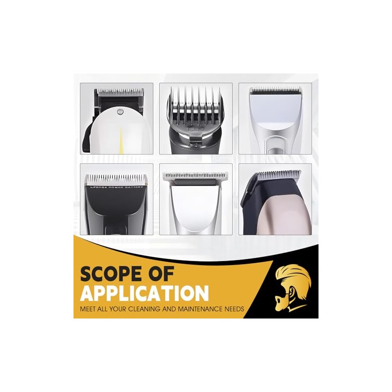 Razor Cleaner and Lubricating Oil Set for Razor Head, 120