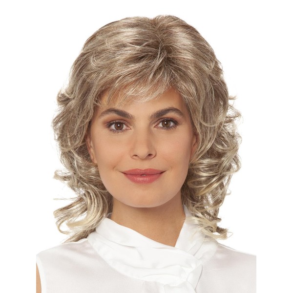 Lofty Gloria High Quality Synthetic Hair Wig Like Human Hair Mixed Light Blonde Sand Blonde