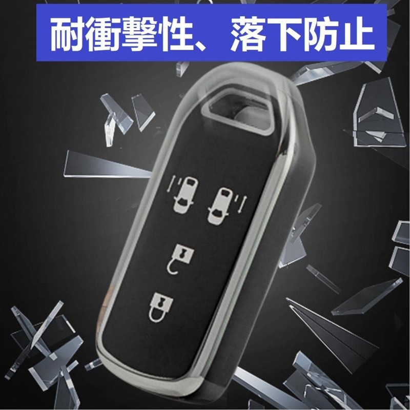 [YANMW] N-BOX Key Case Compatible Honda NBOX Key Cover N-BOX