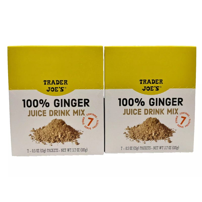 Trader Joe's 2-Pack Trader Joe's 100% Natural Ginger Drink Mix