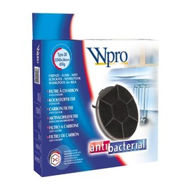 Wpro Antibakterieller Aktivkohlefilter Typ 28 universal CHF289