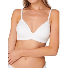 Schiesser Invisible Soft Women's Bra without Underwire Padded, Weiss_166568