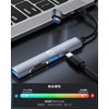 USB 3.0 HUB MicroSD/SD Card Reader Type-C & Type-A Compatible,