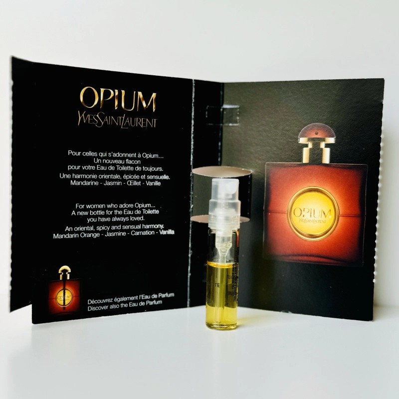 Yves Saint Laurent YSL Black Opium Perfume Collection Sample Vial