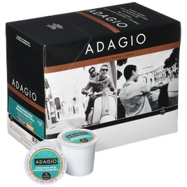 Adagio Decaf House Blend - Medium Roast Coffee K-Cup Portion for Keurig Brewers, 24 Count