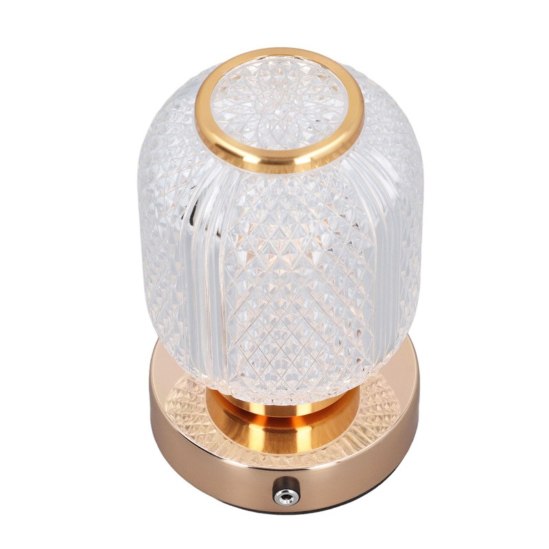 RGB Color Changing Crystal Table Lamp Acrylic Multifunction LED Crystal