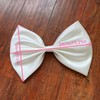 Add on Bow for Wedding Dress Decoration Detachable Satin Bowknot