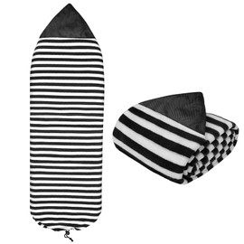 MUTUSHI Surfboard Cover Surfboard Sock Cover Lightweight Stretch Board Bag Foldable Surf Bag for Surfing Board Fits All 6ft Surf Boards