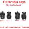 TECART Fit for Chevy Car Key Fob Cover with Keychain,
