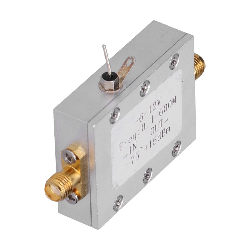 0.1600M 75~+15dBm Power Meter AD8307 Logarithmic Testing Detector Module Relay