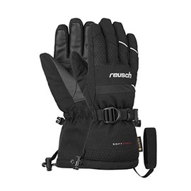 Reusch Children's Maxim GTX Gloves, Black/White, 4.5