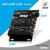 Pyle Electronic Crossover Network - Independent High-Pass/Low-Pass Output Level Controls,