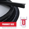 Polcatay Windshield Seals, Dust-Proof and Noise Reduction Rubber Strip, 6.5
