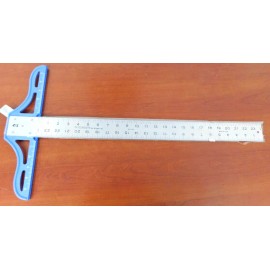 Alvin 24-inch Professional Aluminum T-Square for Art Framing & Drafting, T24T