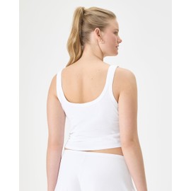 florence by mills Women's Do Not Disturb Classic Tank, White, Medium