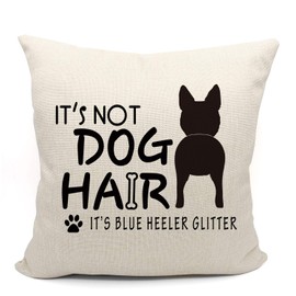Mancheng-zi Blue Heelers Pillow Covers 18x18,Blue Heelers Gifts,Blue Heelers Decor,Blue Heelers Gifts for Women