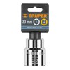Truper D-3433-M, Dado de 33 mm, 6 puntas, cuadro 3/4"