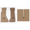 AFM NEW! Tan Carpet MAT SET 1984-1996 Corvette With Embroidered