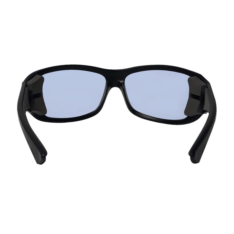 BOMBER Butter Bomb - Safety Glasses, Light Blue Lens with