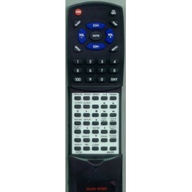 Replacement Remote Control for MEMOREX MDV2042E, MVD2037, MVD2042, HSM459SPBGY320